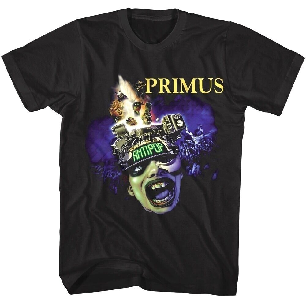 Primus Antipop Album T Shirt Head Explosion Progressive Rock Funk Music